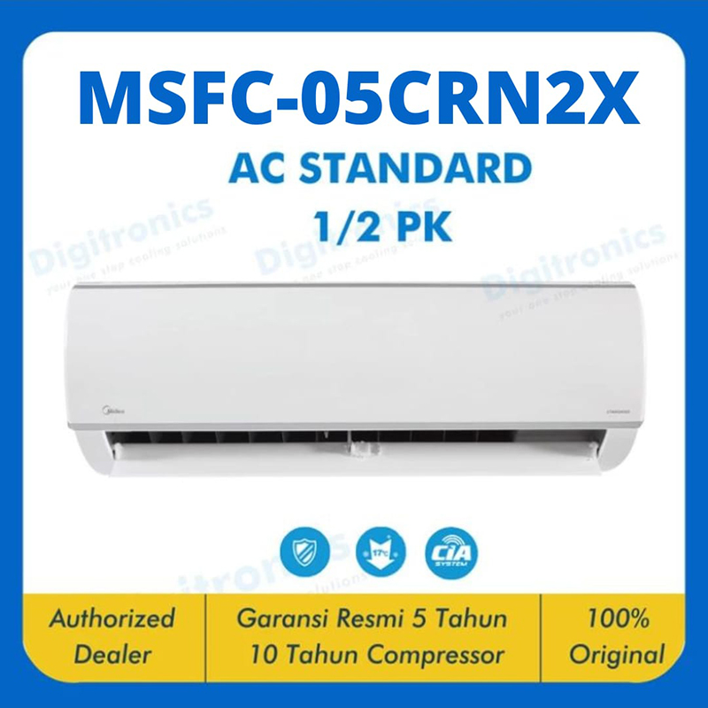 AC Midea Standard Series 1/2 PK