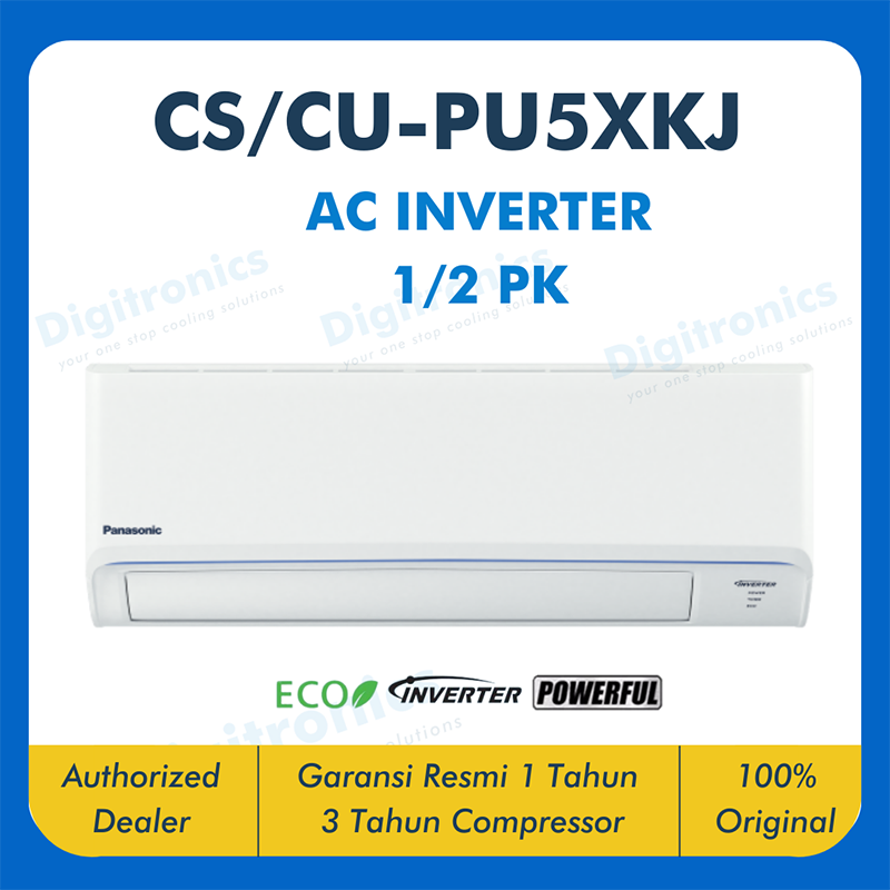 AC Panasonic Inverter Series 1/2 PK
