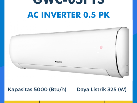 AC GREE INVERTER 1/2 PK