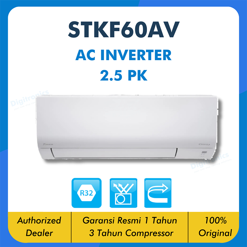 AC Daikin EVO Inverter Series 2 1/2 PK