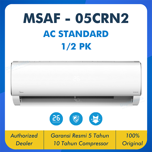 AC MIDEA Inverter MSIAF Series 1/2 PK