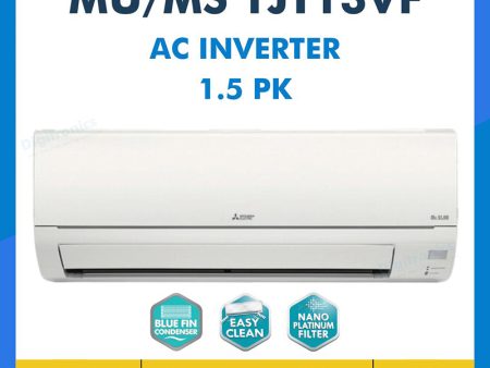 AC Mitsubishi Inverter JT Series 1 1/2 PK